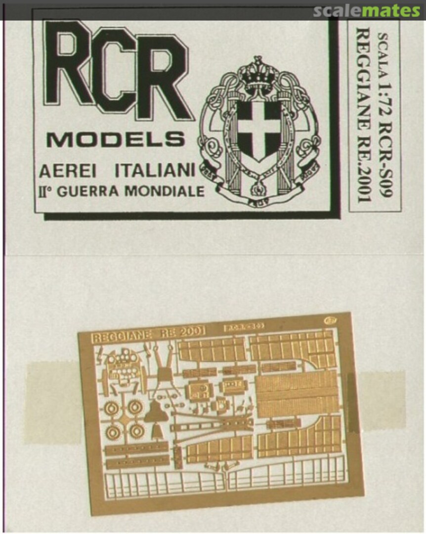 Boxart Reggiane Re.2001 RCR-S09 RCR Models