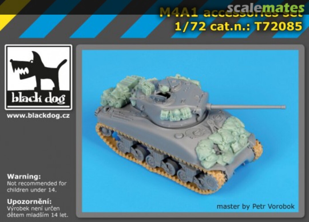 Boxart M4A1 accessories set (Dragon) T72085 Black Dog