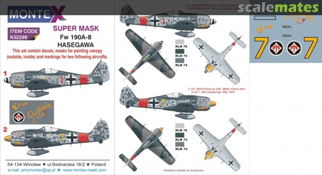 Boxart Fw 190A-8 K32299 Montex