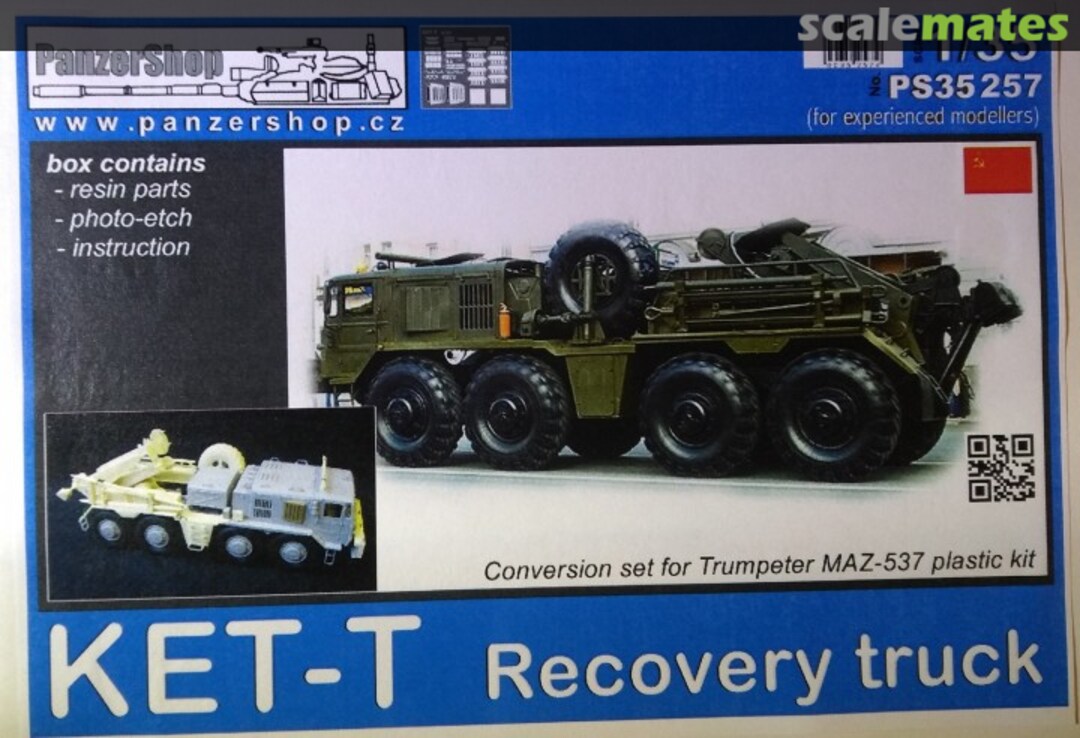 Boxart KET-T Recovery Truck PS35257 PanzerShop