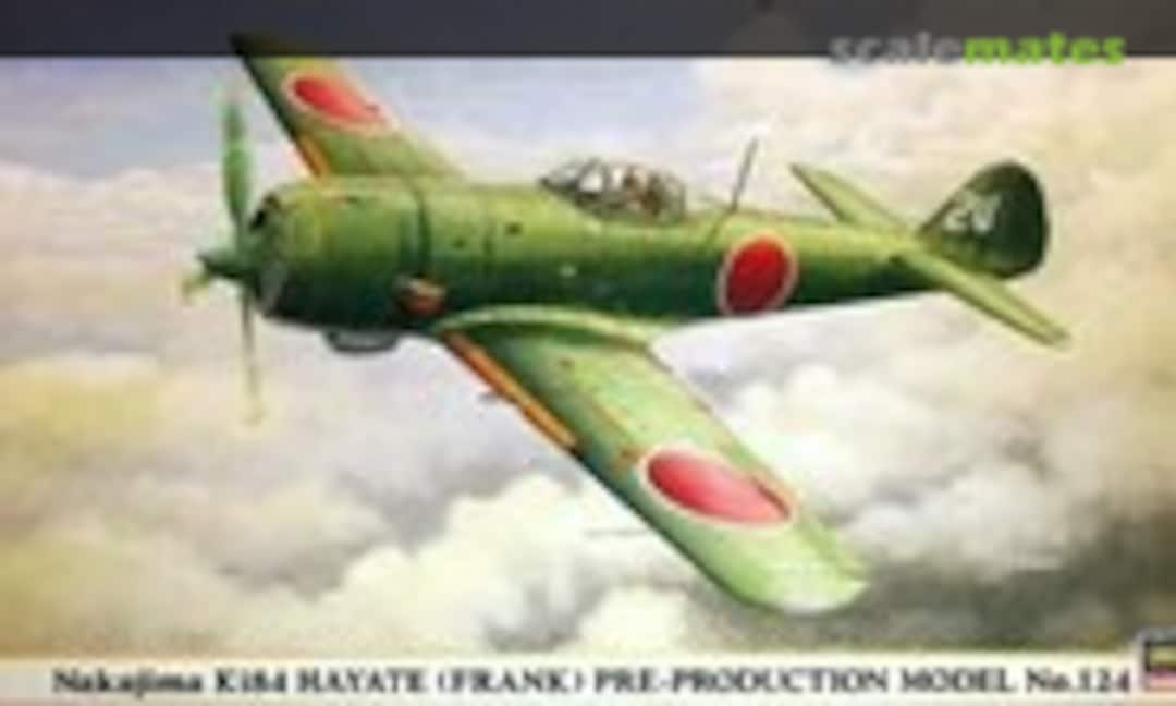 1:48 Nakajima Ki84 Hayate (Frank) 'Pre Production Model No. 124' (Hasegawa 09346)