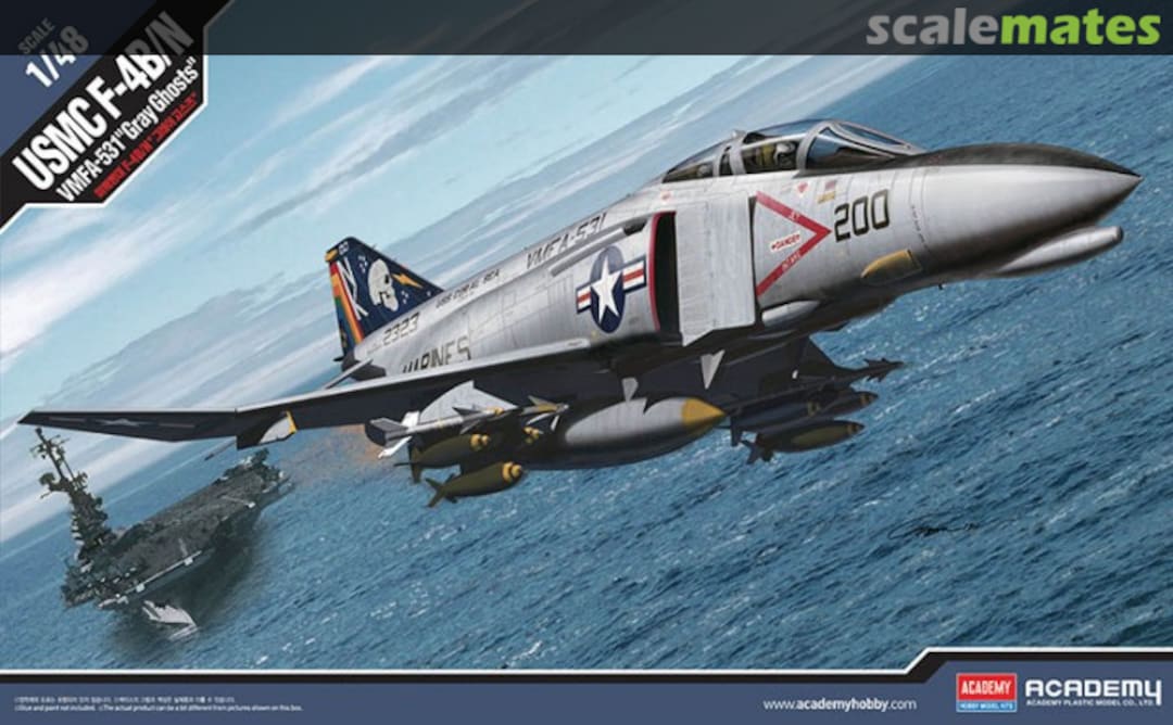 Boxart F-4B/N "VMFA-531 Gray Ghosts" 12315 Academy