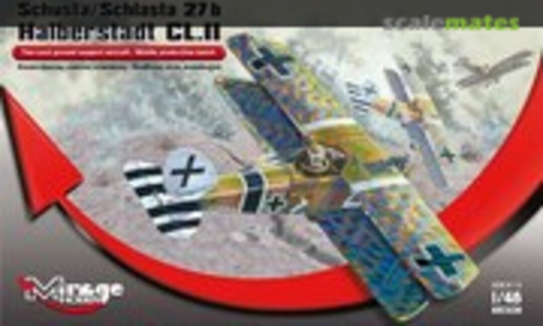 1:48 Halberstadt CL.II (Mirage Hobby 481308)