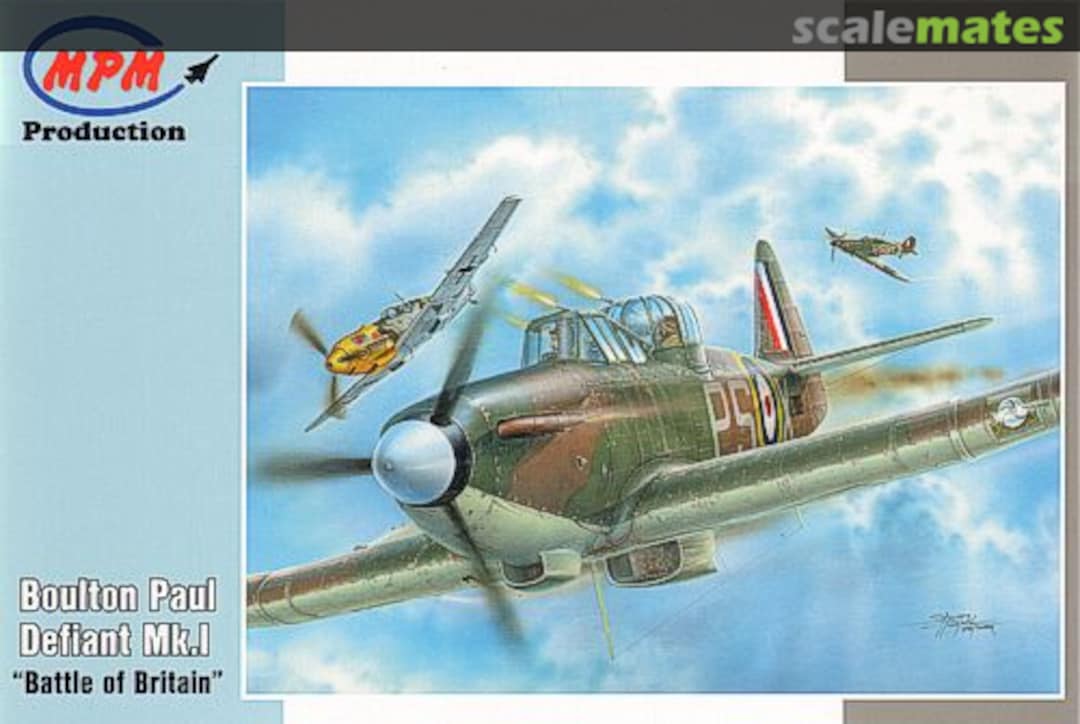 Boxart Boulton Paul Defiant Mk.I "Battle of Britain" 72561 MPM Production