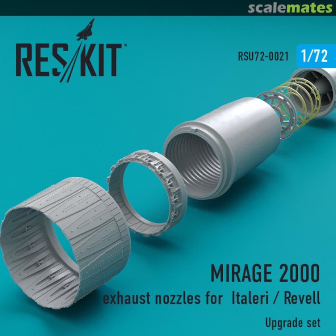 Boxart Mirage 2000 - Exhaust Nozzles RSU72-0021 ResKit