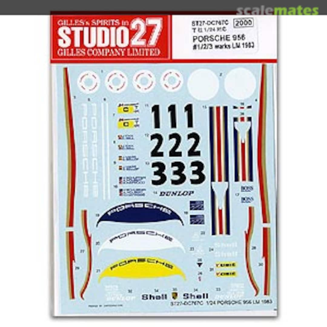 Boxart Porsche 956 ST27-DC767C Studio27