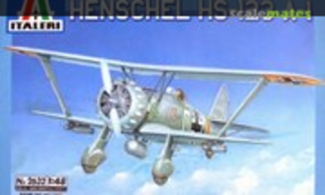 1:48 Henschel Hs-123 A-1 (Italeri 2632)