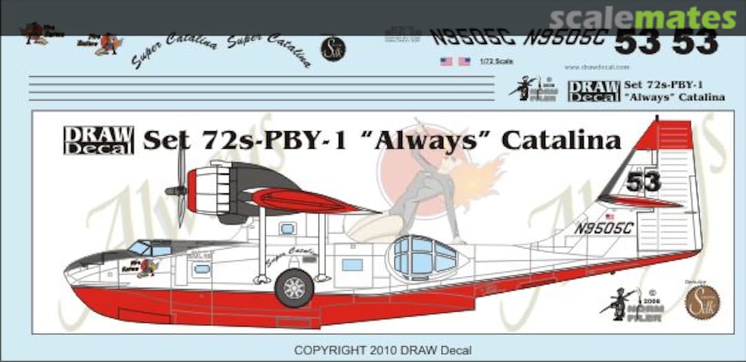 Boxart "Always" Catalina Fire Bomber 72-PBY-1 Draw Decal