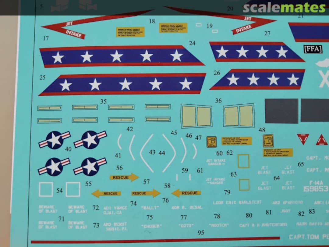 Contents F-14A/D Tomcat Black Bunny (Vandy One) UR48207 UpRise