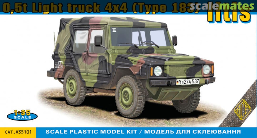 Boxart 0,5t Light truck 4x4 (Type 183) Iltis 35101 ACE