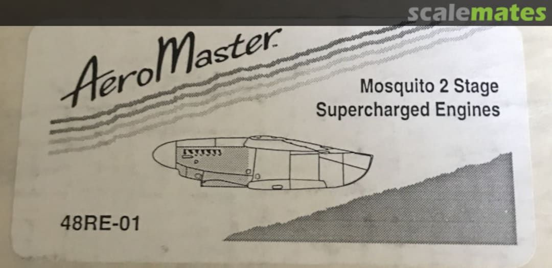 Boxart Mosquito 2 Stage Supercharged Engines 48RE-01 AeroMaster