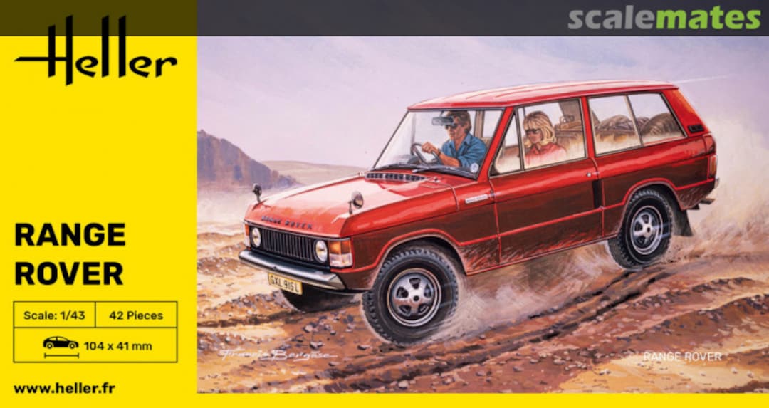 Boxart Range Rover 80181 Heller