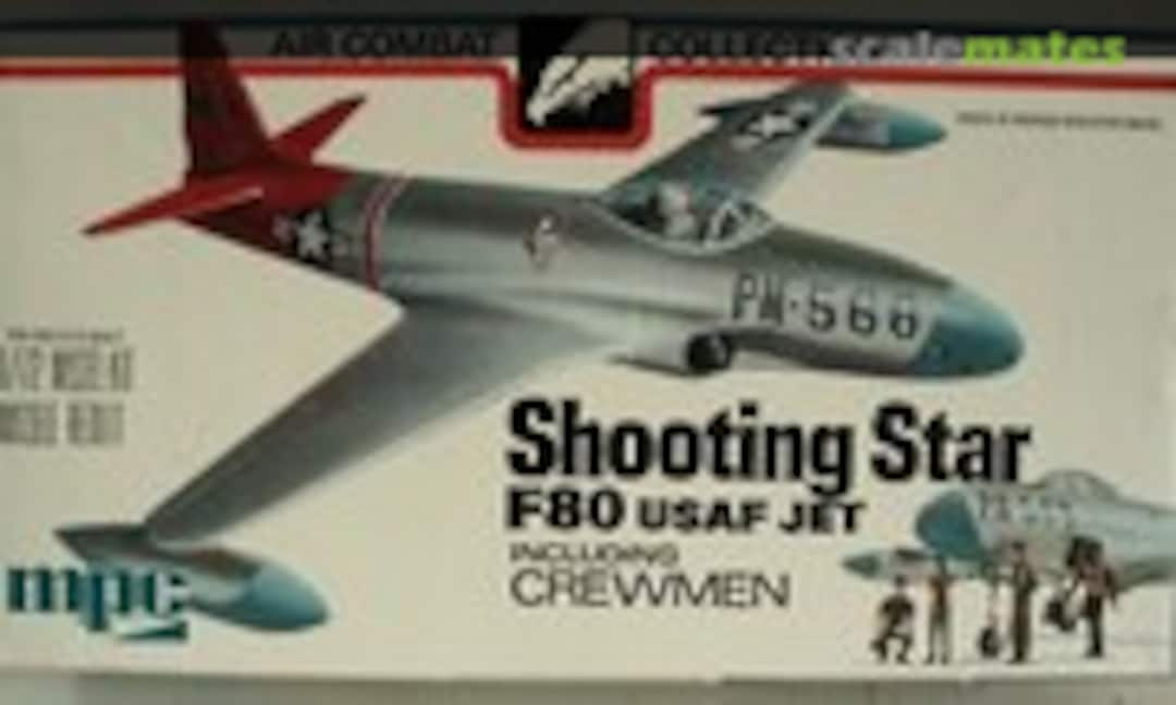 1:72 Shooting Star F-80 USAF Jet (MPC 2-2105)