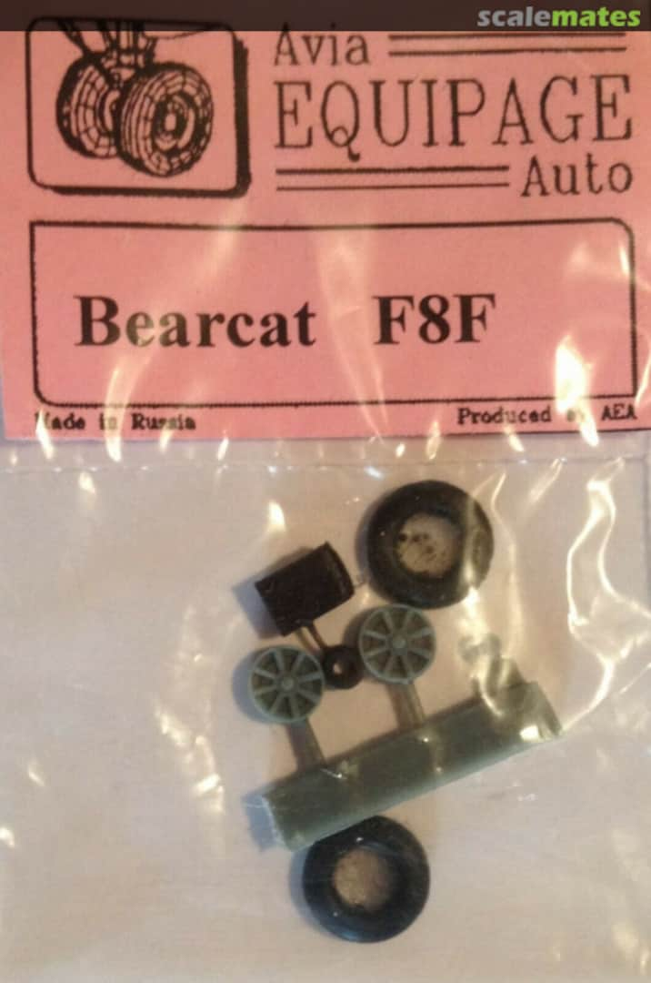 Boxart F8F Bearcat wheel set 72101 Avia Equipage Auto