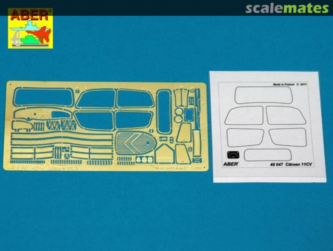 Contents Citroën Traction 11 CV Staff car ~Tamiya~ 48047 Aber