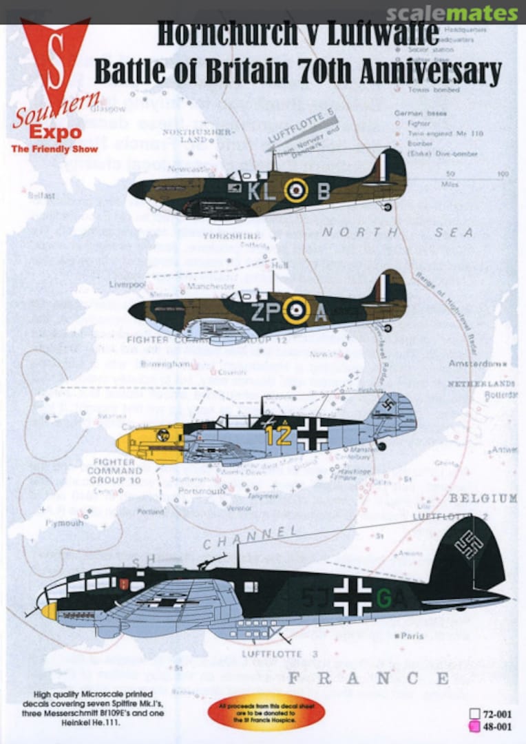 Boxart Hornchurch v Luftwaffe 48-001 Southern Expo