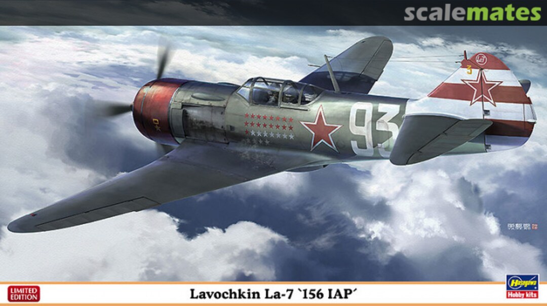 Boxart Lavochkin La-7 '156 IAP' 07398 Hasegawa