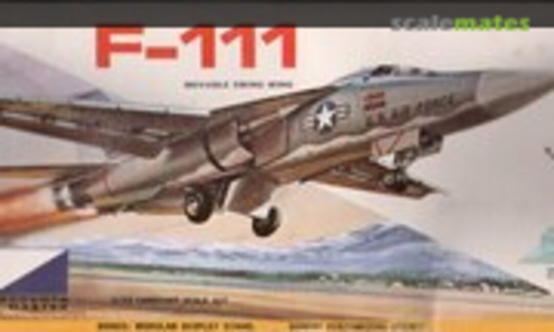 1:72 F-111 Movable Swing Wing (MPC 110-100)