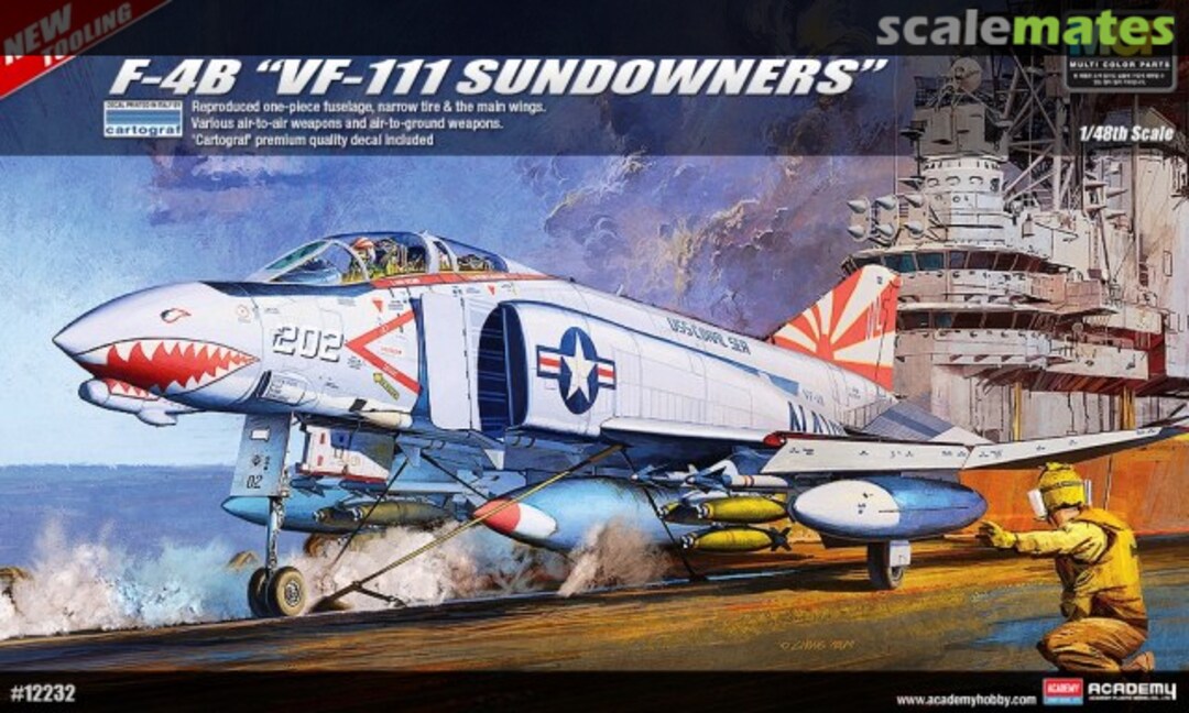 Boxart F-4B "VF-111 Sundowners" 12232 Academy