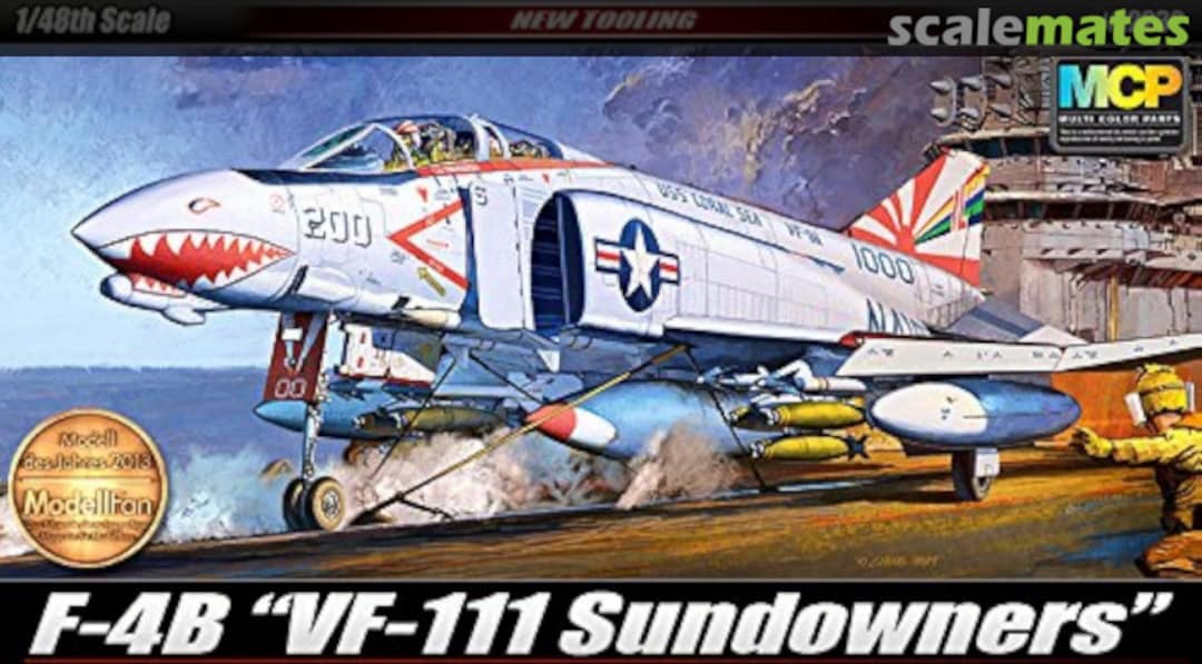 Boxart F-4B "VF-111 Sundowners" 12232 Academy