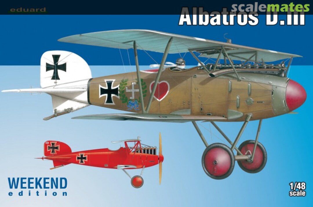 Boxart Albatros D.III 8438 Eduard