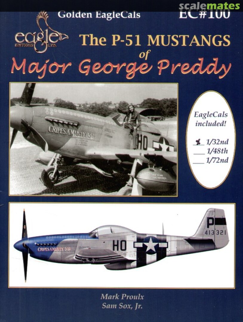 Boxart The North American P-51 Mustangs of George Preddy EagleCals EC32-100 Eagle Editions