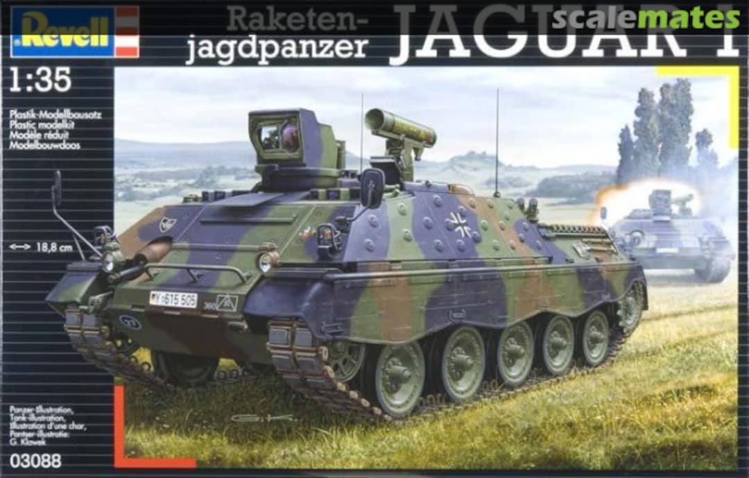 Boxart Raketenjagdpanzer Jaguar 1 03088 Revell