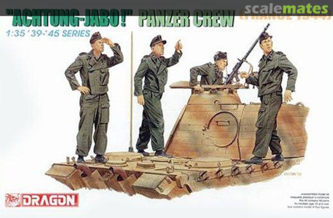 Boxart "Achtung Jabo" Panzer Crew 6191 Dragon