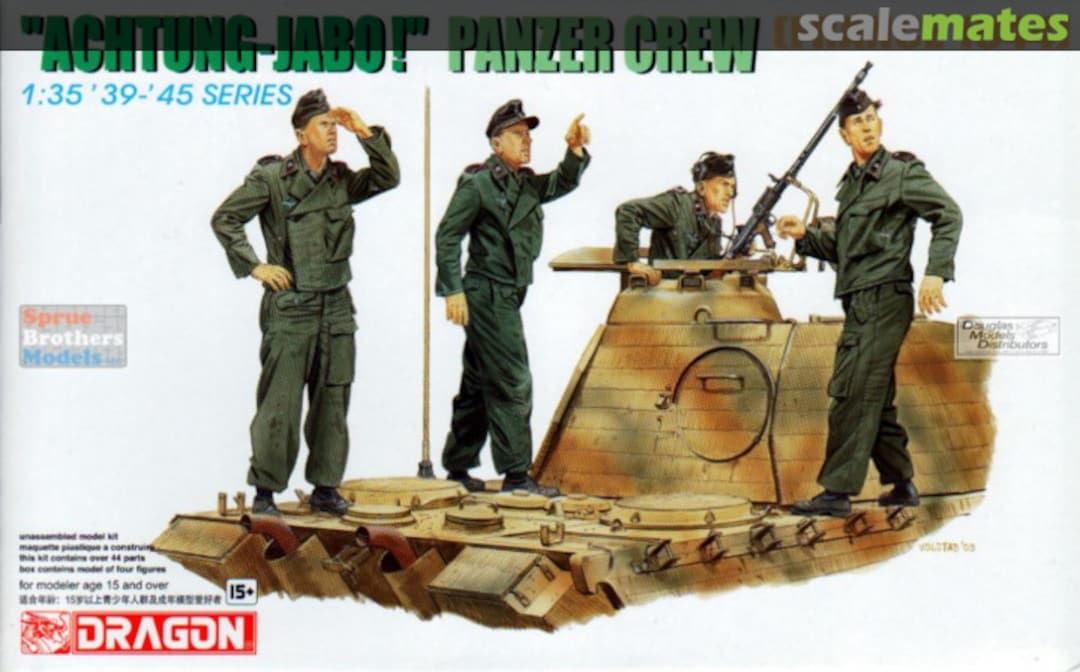 Boxart "Achtung Jabo" Panzer Crew 6191 Dragon