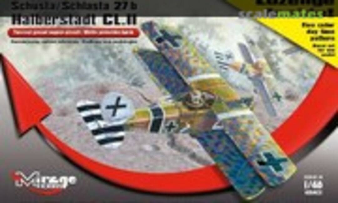 1:48 Halberstadt CL.II (Mirage Hobby 481401)