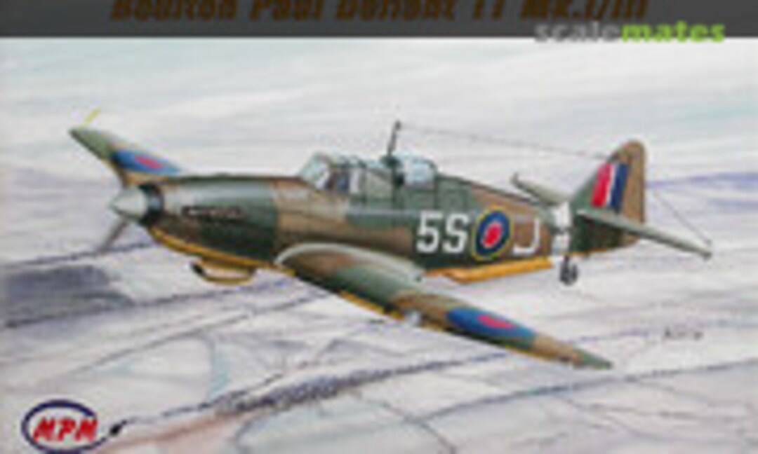 1:72 Boulton Paul Defiant TT Mk.I/III (MPM Production 72552)