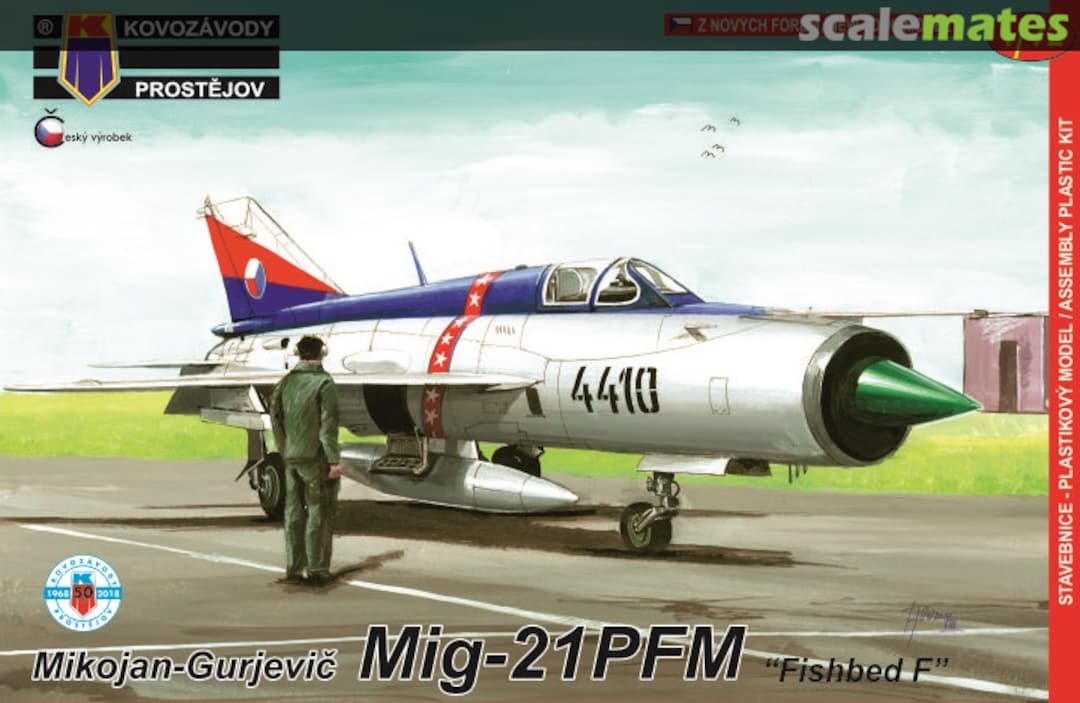 Boxart MiG-21PFM KPM0122 Kovozávody Prostějov