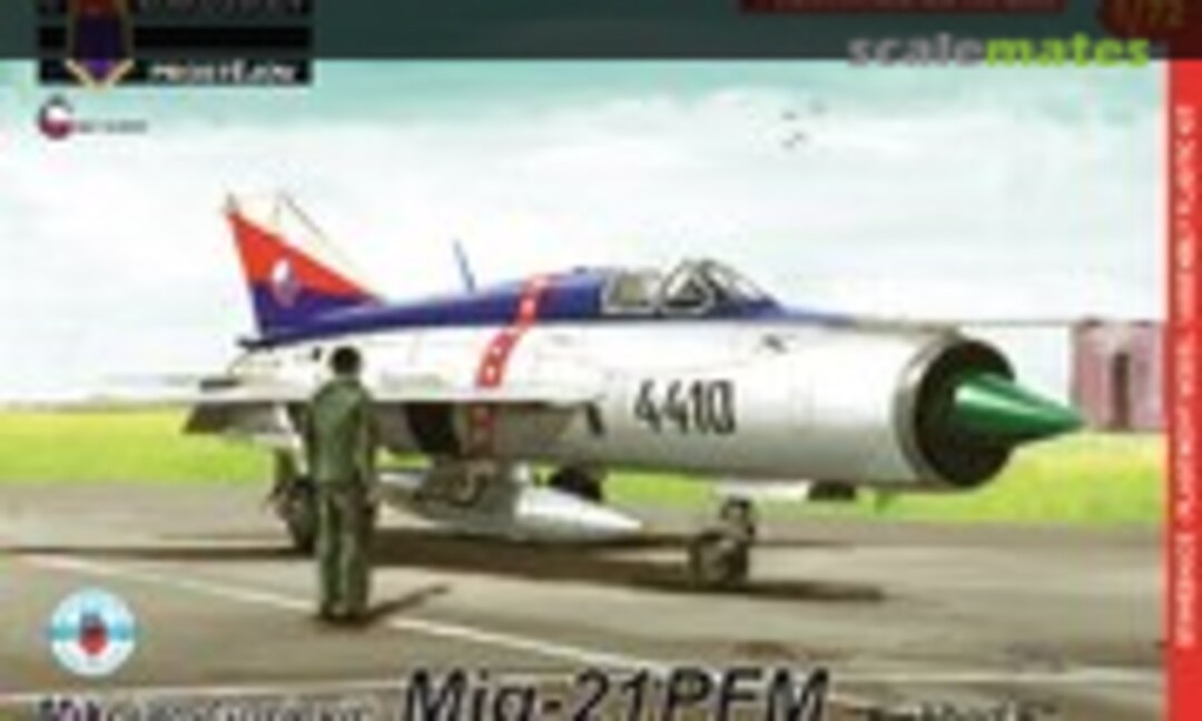 1:72 MiG-21PFM (Kovozávody Prostějov KPM0122)