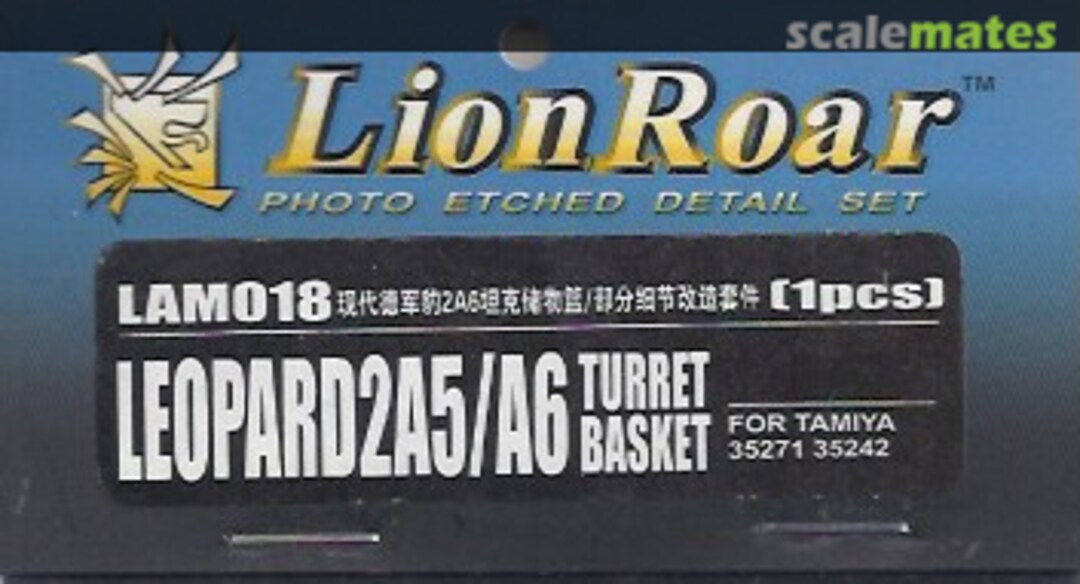 Boxart Leopard 2A5/A6 Turret Basket LAM 018 Lion Roar