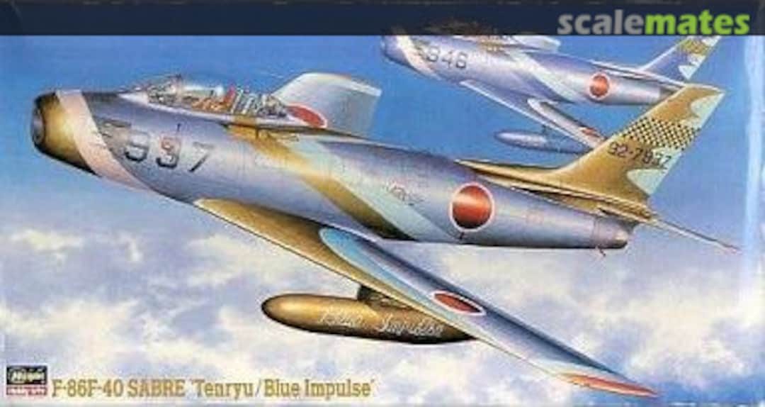 Boxart F-86F-40 Sabre 'Tenryu/Blue Impulse' 07074 Hasegawa