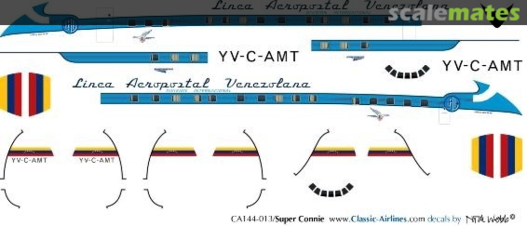 Boxart LAV Super Constellation CA144-013 Classic Airlines