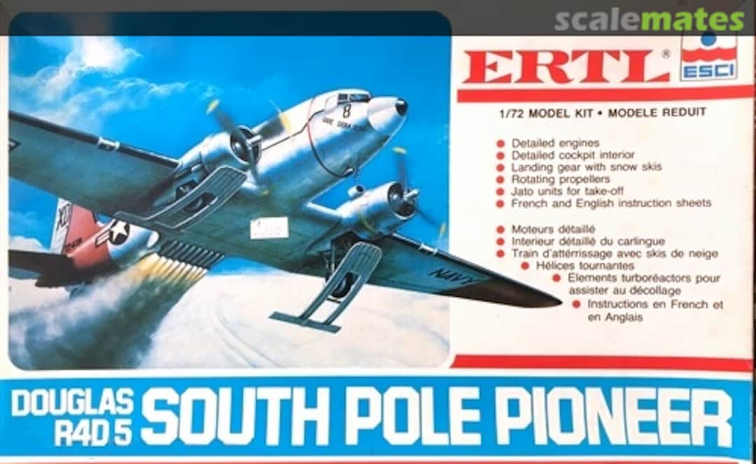 Boxart Douglas R4D-5 South Pole Pioneer 8251 ERTL