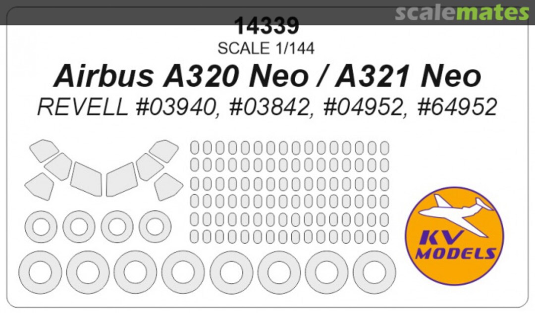 Boxart Airbus A320 Neo / A321 Neo 14339 KV Models