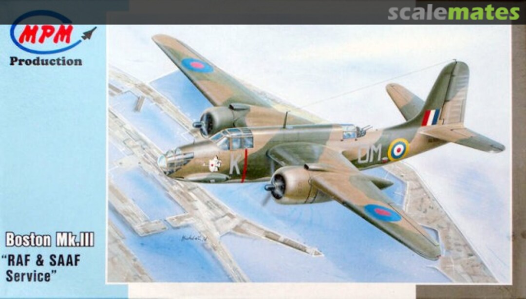 Boxart Boston Mk.III "RAF & SAAF Service" 72559 MPM Production