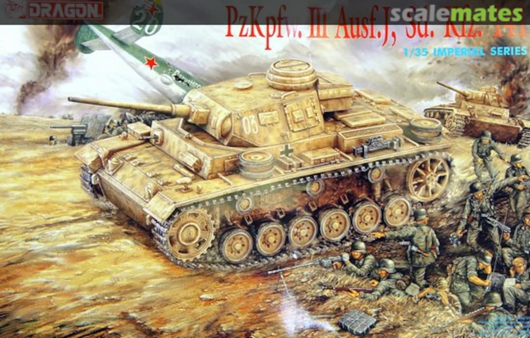 Boxart PzKpfw. III Ausf. J, Sd. Kfz. 141 9011 Dragon