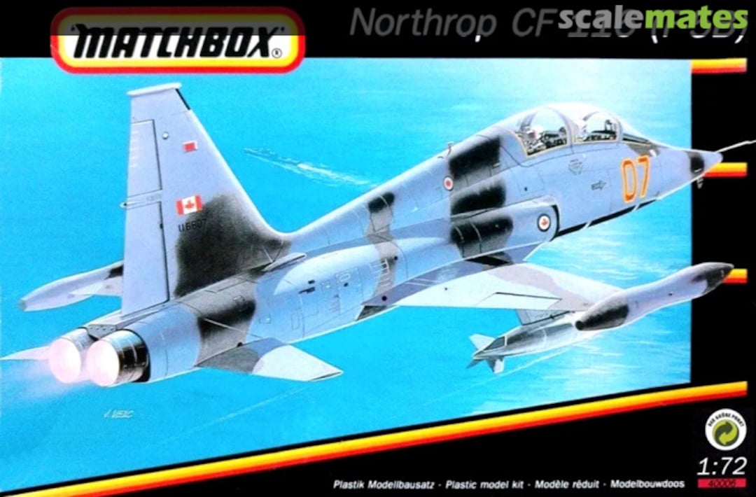 Boxart Northrop CF 116 (F-5B) 40006 Matchbox