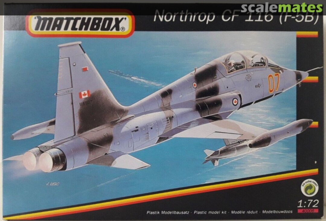 Boxart Northrop CF 116 (F-5B) 40006 Matchbox