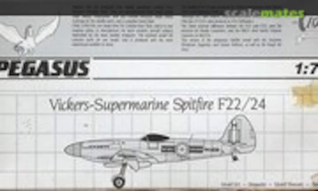 1:72 Vickers-Supermarine Spitfire F22/24 (Pegasus 1020)