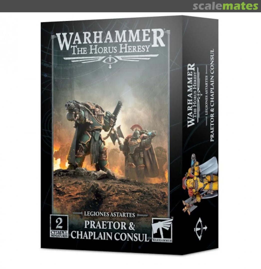 Boxart Praetor & Chaplain Consul 31-08 Games Workshop