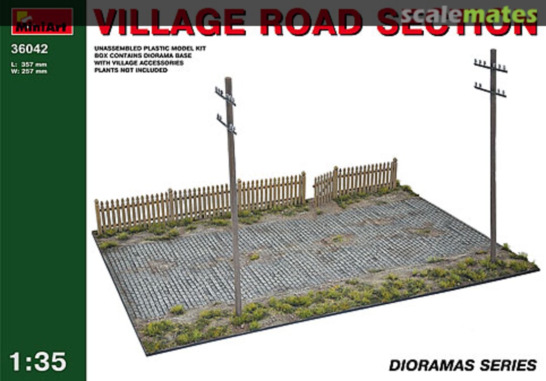 Boxart VILLAGE ROAD SECTION 36042 MiniArt