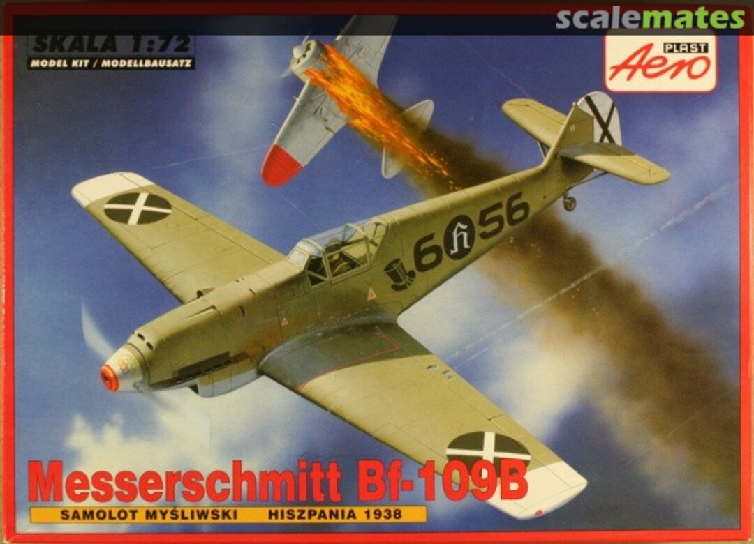 Boxart Messerschmitt Bf-109B 00257 Aeroplast