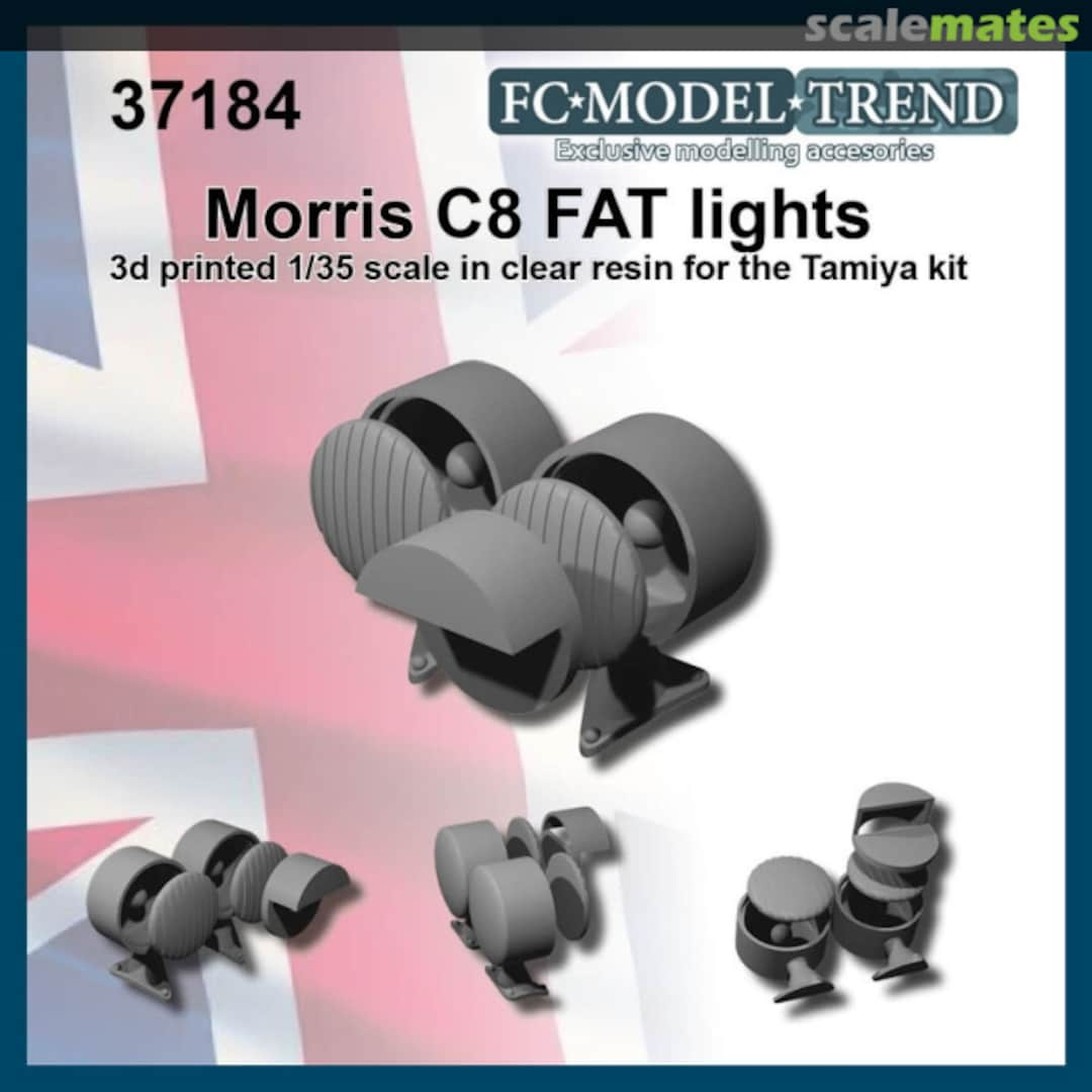 Boxart Morris C8 FAT, front lights 37184 FC Model Trend