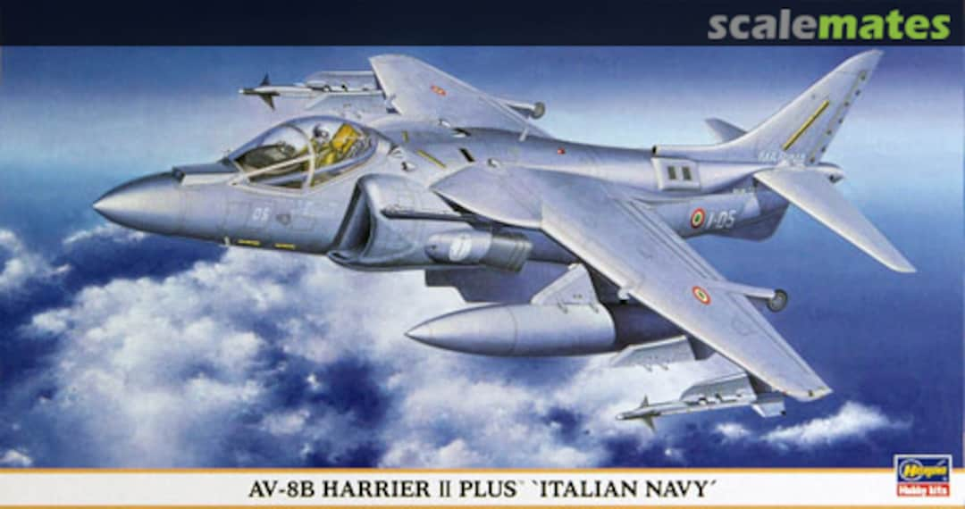 Boxart AV-8B Harrier II Plus `Italian Navy´ 09684 Hasegawa