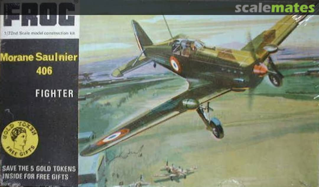 Boxart Morane Saulnier 406 F157 FROG