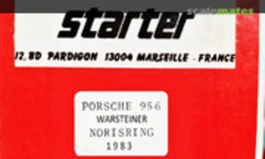 1:43 Porsche 956 - &quot;Warsteiner&quot; (Starter none)